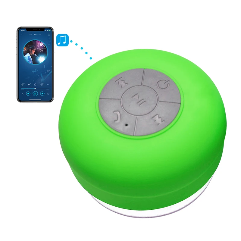 Китайский производитель лучшее качество желтый круглый мини-bluetooth-динамик с