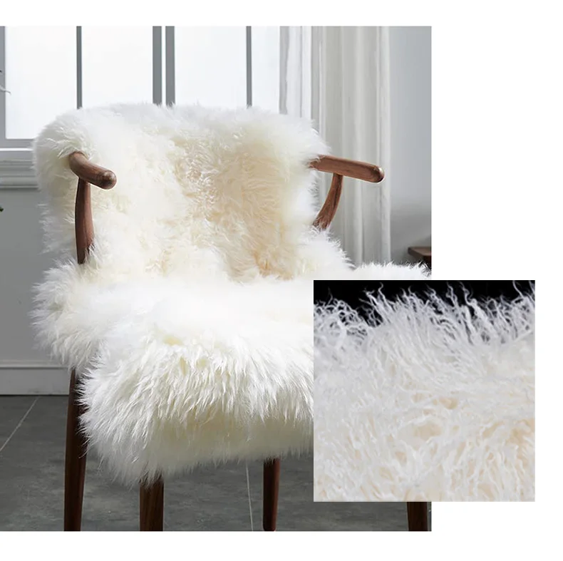 Mongolian Long Hair Sheep Plate Fur