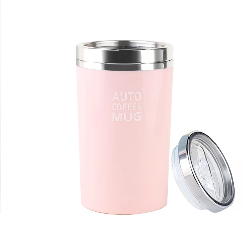 Coffee Cup Automatic Thermal Power with Lid Smart Temperature Magnetic Automatic Mixing Coffee Cup
