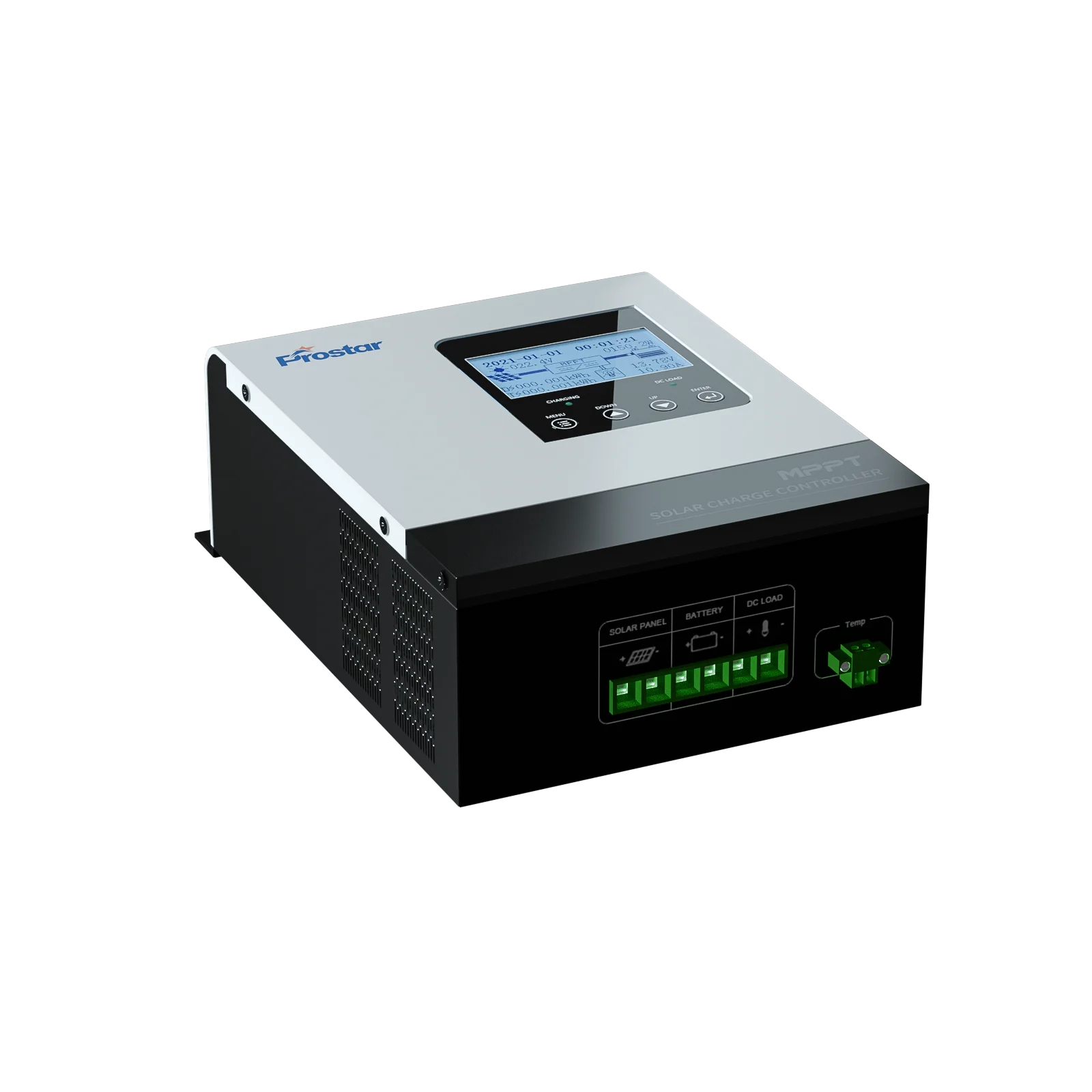 MCL3048 MPPT solar charge controller more than 99.5% MPPT efficiency 12V 24V 48V system voltage solar charge controller