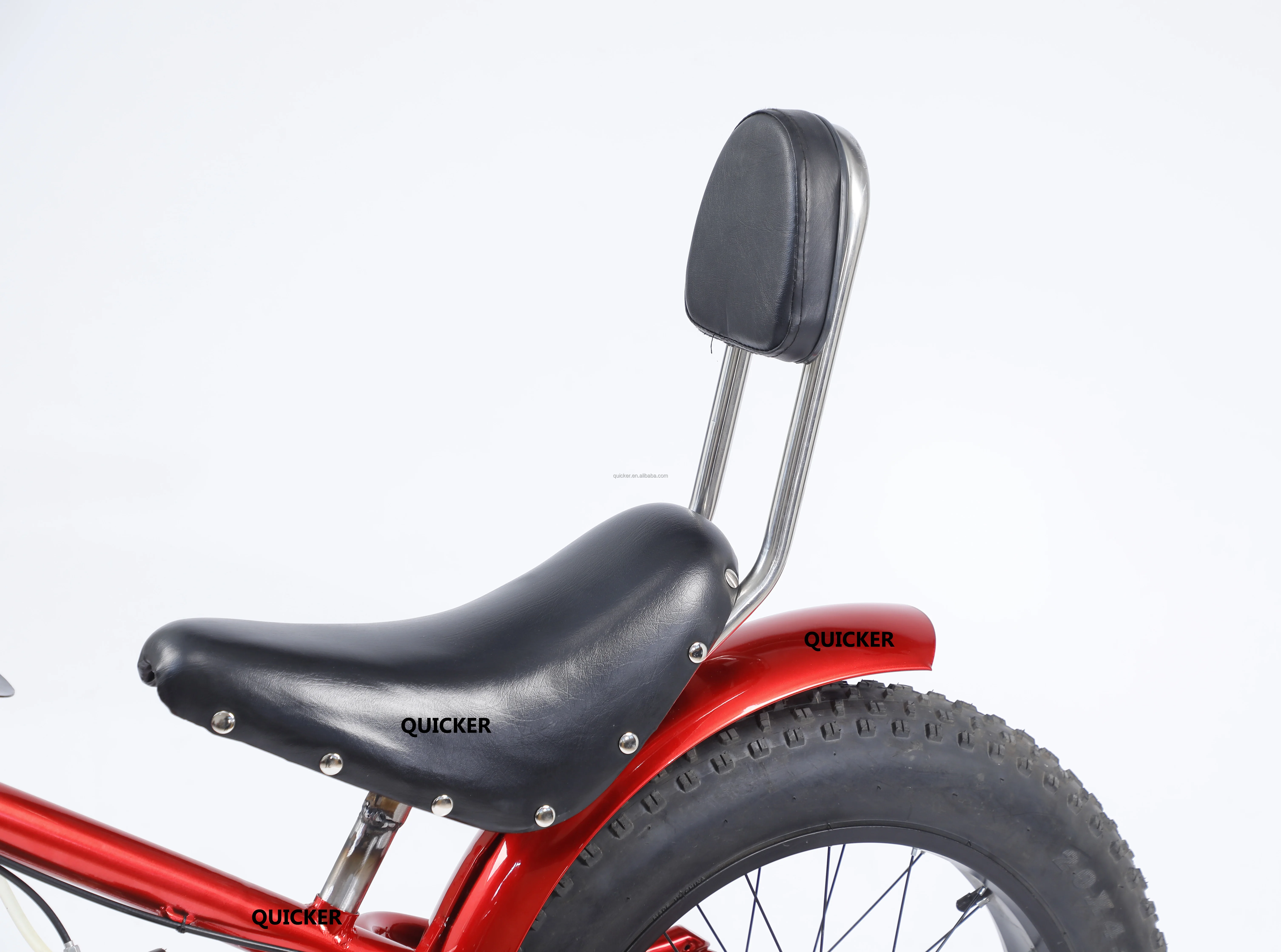 Motorised / motorized bicycle chopper scooter 24inch/20inch snow tire 2 stroke 80cc engine bike