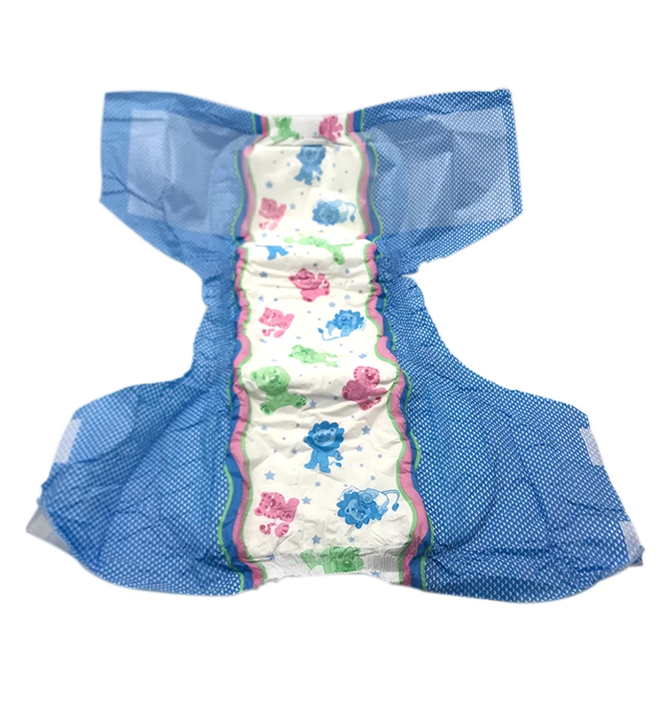 New Arrival Disposable Printed Adult Diapers ABDL Cheap Diapers High Absorbent Can Customized