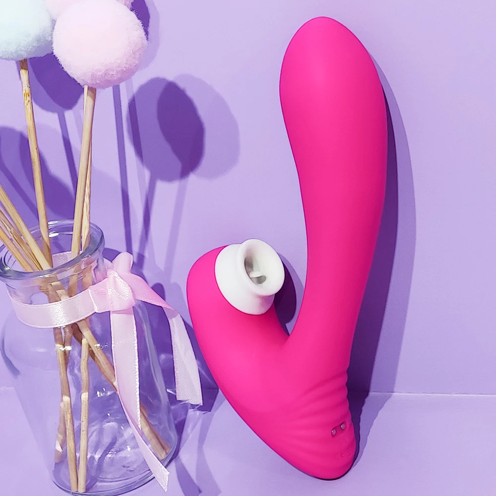 S-HANDE 9 Modes Vibration, Suction Clitoral Sucking Vibrator Sex Toy Soft Silicone Women Number 0.5-1.5 Hours <40 Dbs CN;GUA