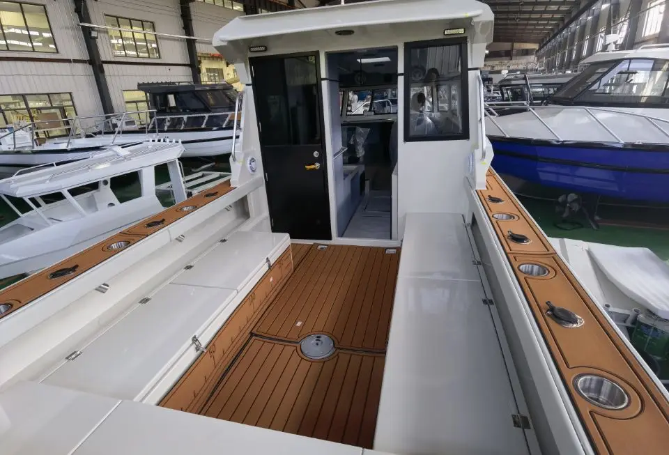 Poseidon 30ft 9m high speed aluminum fishing boat sport yacht cabin cruiser
