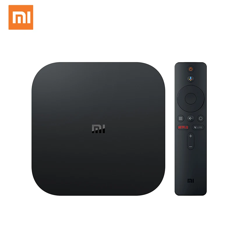 
Global Version Xiaomi MI BOX S Android TV 8.1 4K Ultra Set top Box Xiaomi Box S 