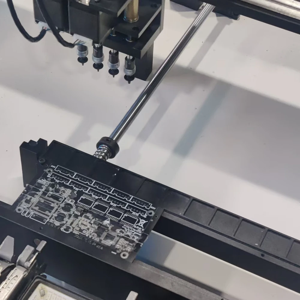 4-pack SMT desktop mounting machine GZ-G460ZPCB printer LED light assembly line