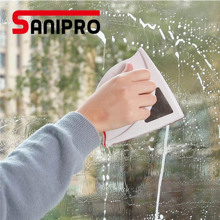 
Sanipro Window Wiper Squeegee Cleaner Magnetic Cleaner Magnet Window Cleaner Household Cleaning Tool for Window Glass Cleaning 
