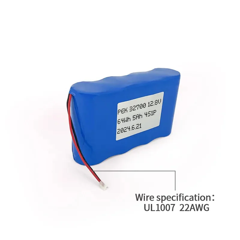 PEEIK 32700-4S 12.8V 32700 5Ah Strong Vibration Resistance Good Low-temperature Discharge Performance Portable Projectors