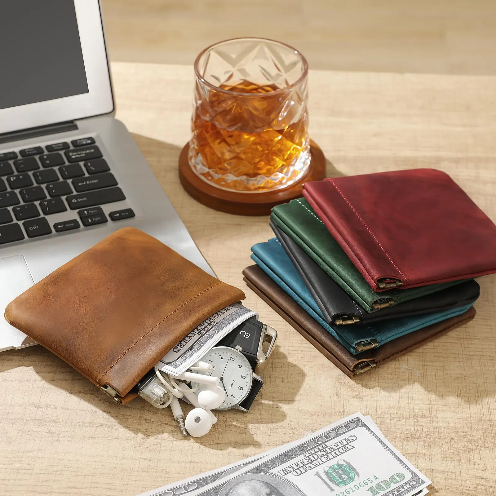 Сумка-органайзер из натуральной кожи