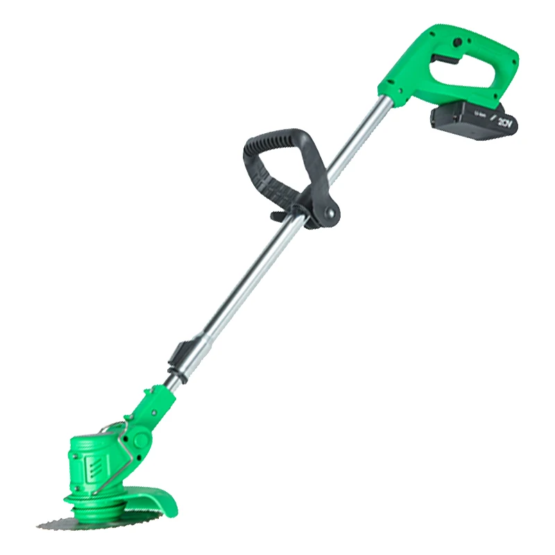 HEIPOE CG-20A 20V Battery Power Garden Tool Cordless Grass Trimmer with 2 battery