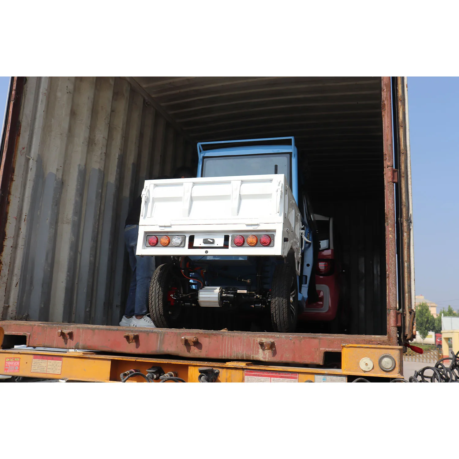 2023 competitive price KEYU electric pedal tricycles eu eec electric cargo tricycle for farm