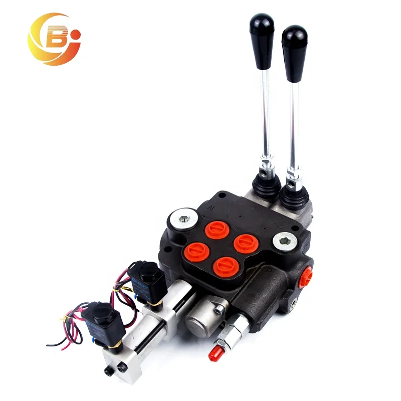 Junbao 80LPM P80 Electric Hydraulic Control Valve with Wireless Control