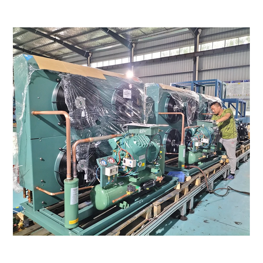 Factory direct sale cold room refrigeration unit chicken frozen condensing units industrial compressor freezers