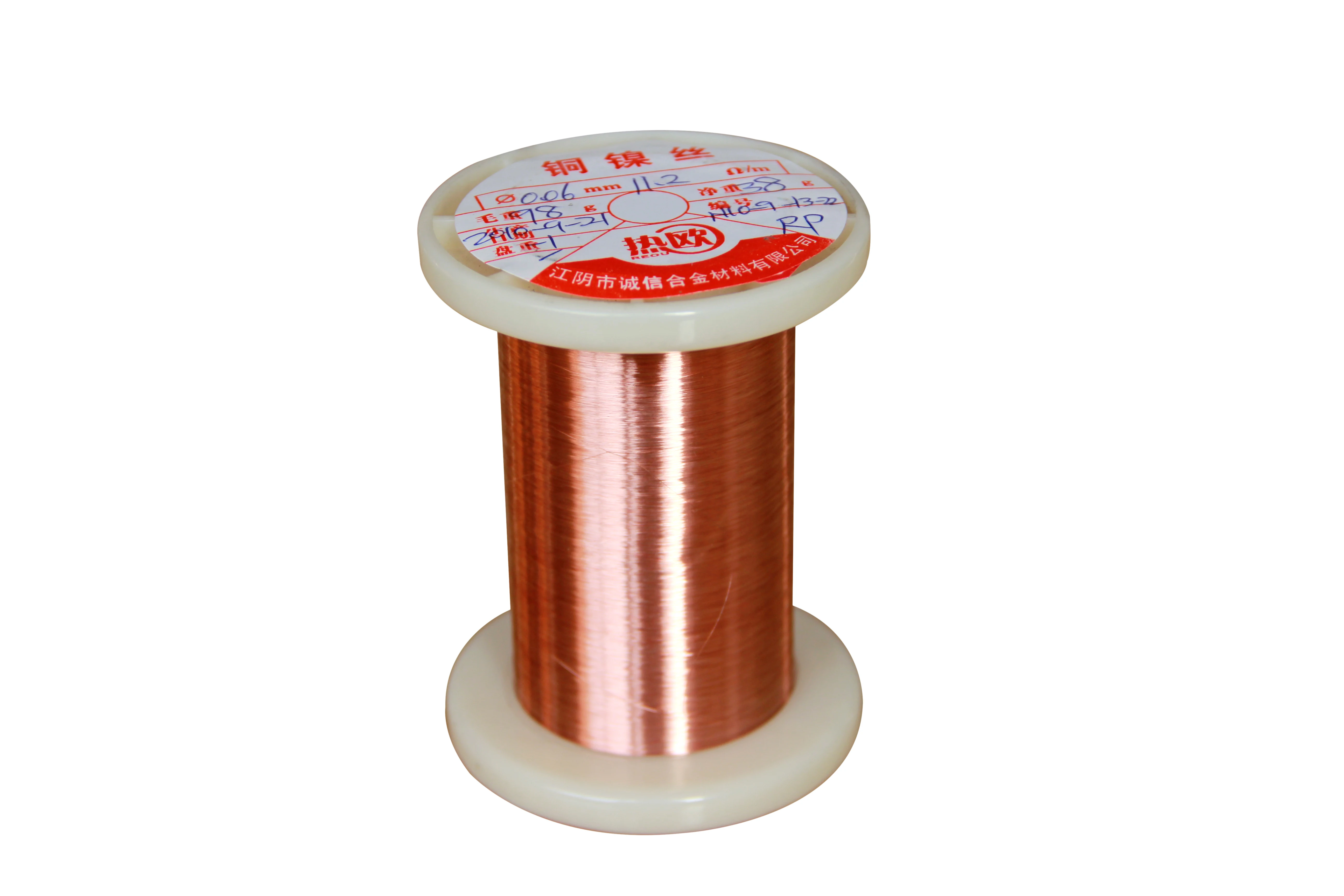 Round and Stranded Manganin(6J12,6J13,6J8) wire