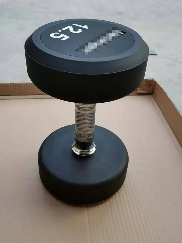 Commercial Best Urethane dumbbell set custom logo  pu dumbbells  for Gym