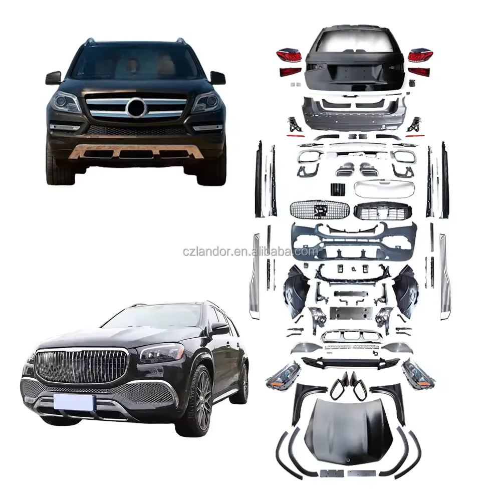 High Quality For GL X166 (13-19) upgrade to x167(20+) May bach style bodykit facelift with newest headlights plug and play