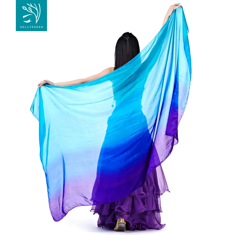 100% Шелковая вуаль для танца живота BellyQueen