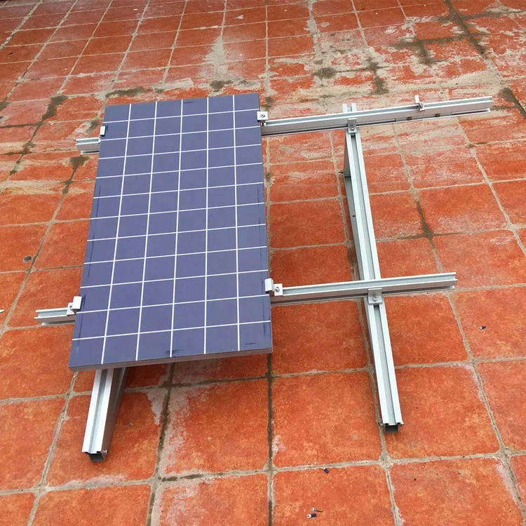 easy to install Solar Panel Triangle Brackets Flat Roof Installation for Solar Mounting System