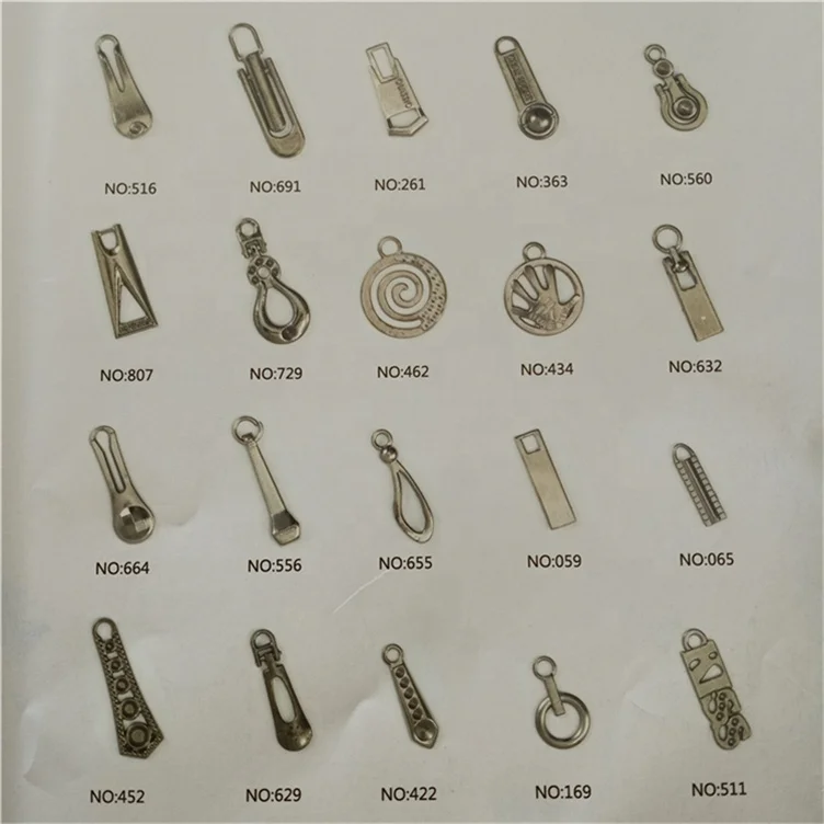 diamante rhinestone Christmas tree Leaf butterfly Skull cross cravat metal zipper slider puller pendant pull parts