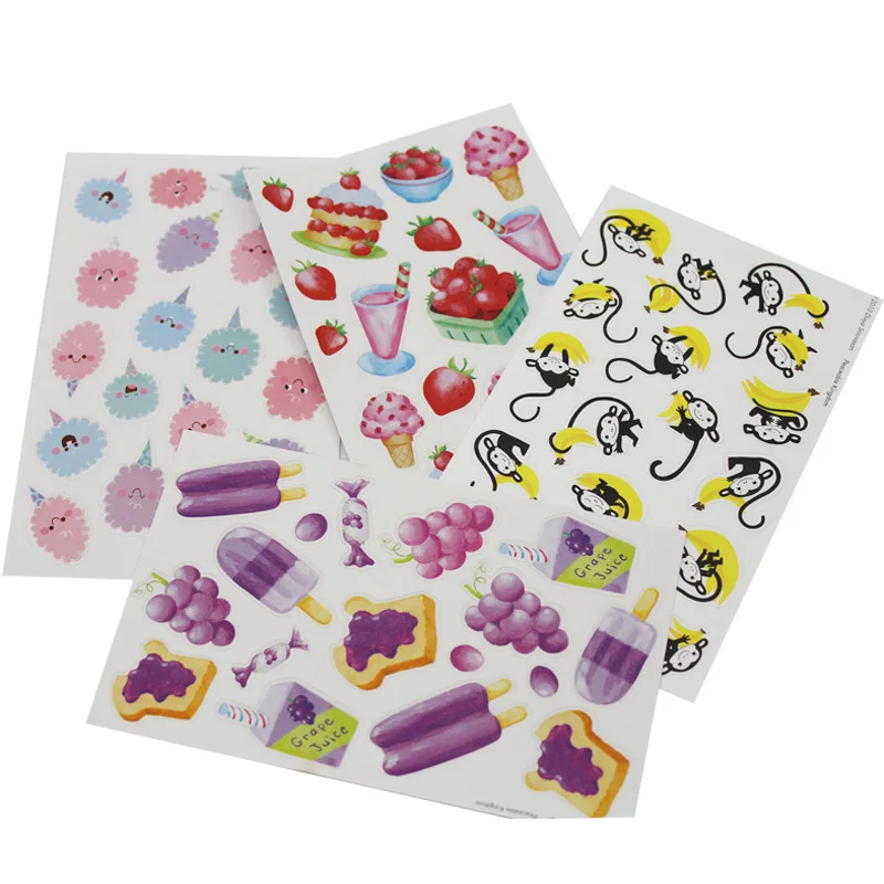 
Customised Die Cut Scratch and Sniff Fragrant Adhesive Paper Sticker with Lovely Smell for Promotional Gift 