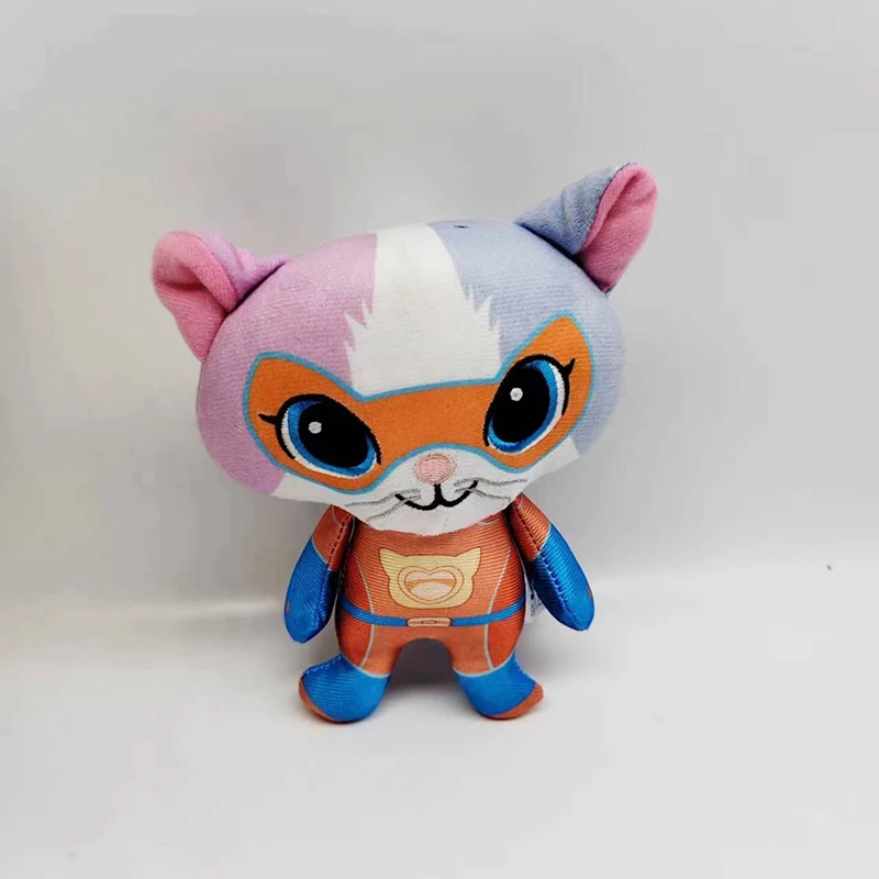Custom Peluches Cartoon Cat Anime Figure Stuffed Animal Toys Superkitties Plush Christmas Gifts