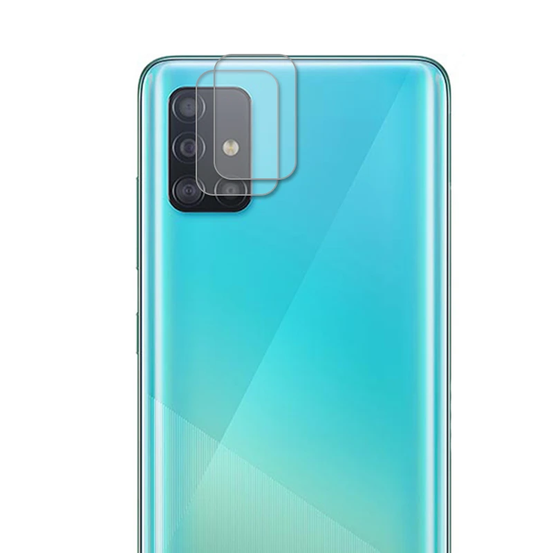 
For Samsung Galaxy A51 A71 Camera Lens Screen Protector Ultra Thin HD Phone Camera Tempered Glass 