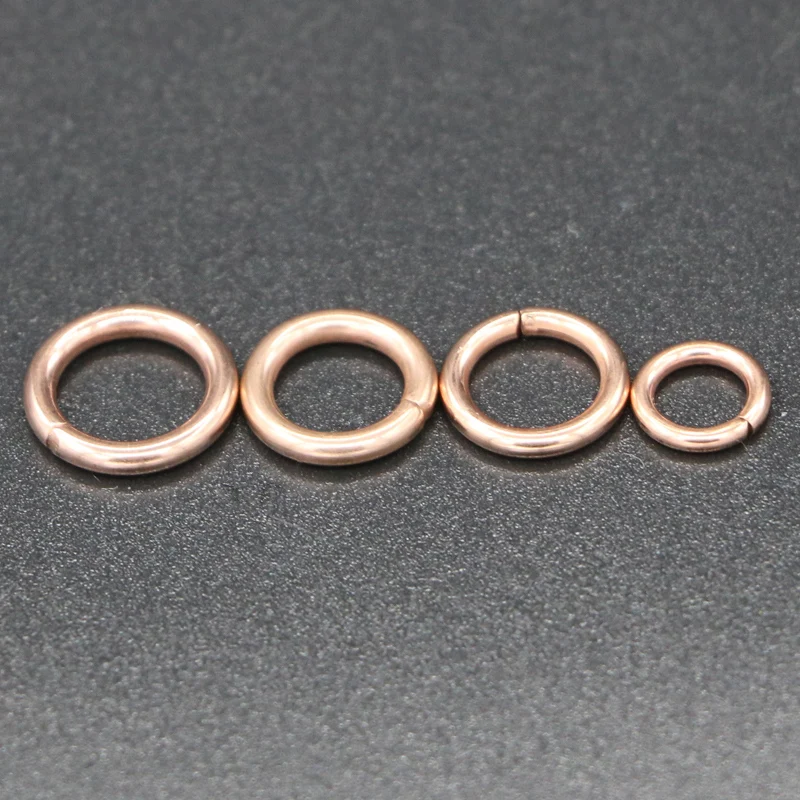 Factory price Bcu93P BCuP-2 copper phosphorus welding alloy ring for HVAC