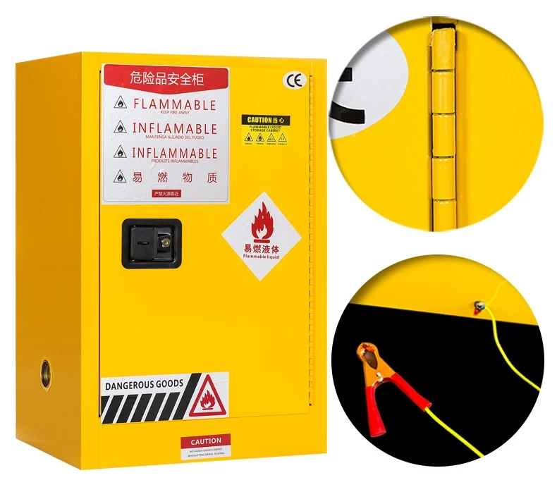 Laboratory Explosion-proof Safety Storage Cabinet 22 Gallons Corrosive Acid Chemicals Storage Cabinet