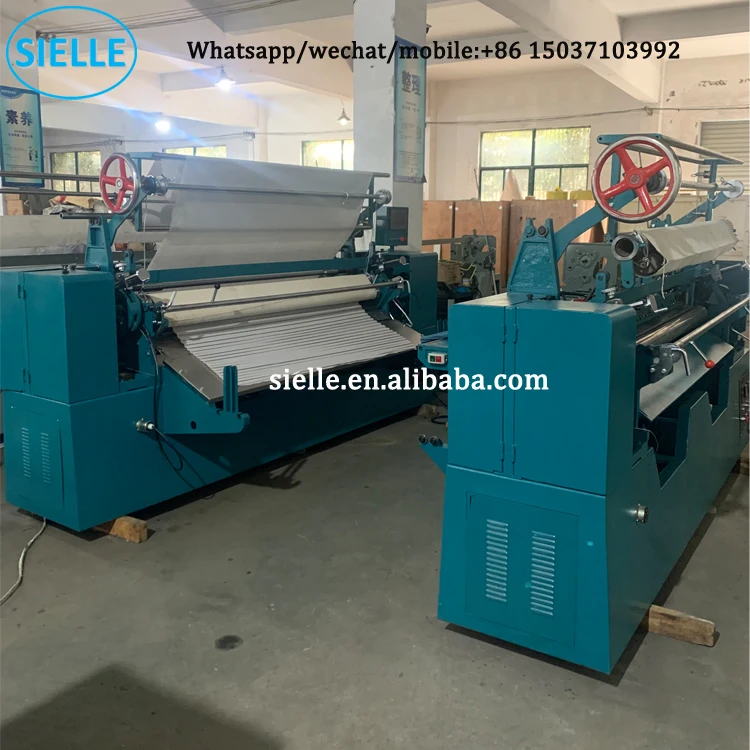 High Quality Machine Pleating Second Hand Fabric Pleating Machine In India