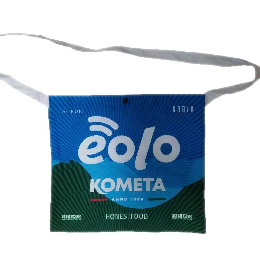 Outdoor Road Cycling Food Feeding Musette Bag Racing Bag With Sublimation Digital Printing