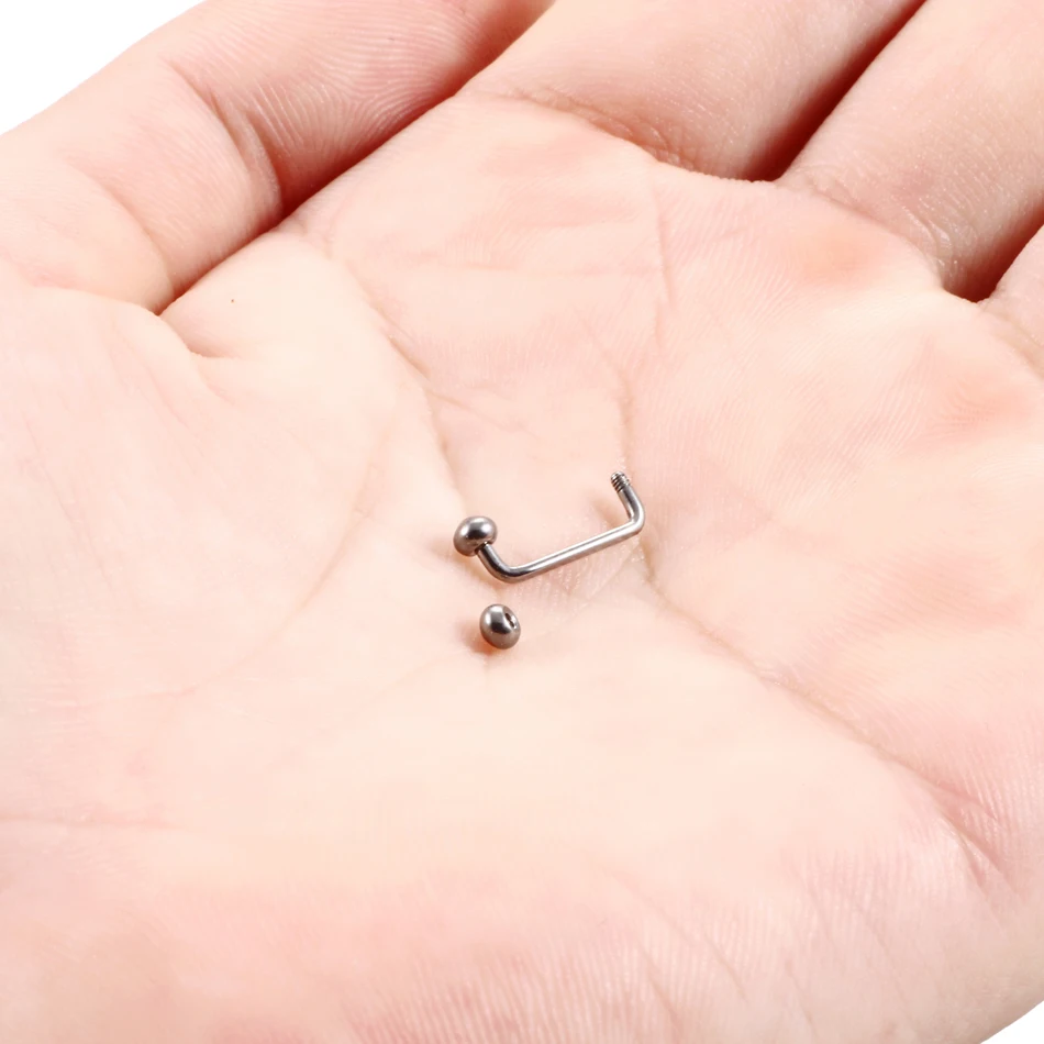 G23 Titanium Piercings External Thread Surface Barbell Micro Dermal Piercing Skin Diver Micro Dermal Body Jewelry