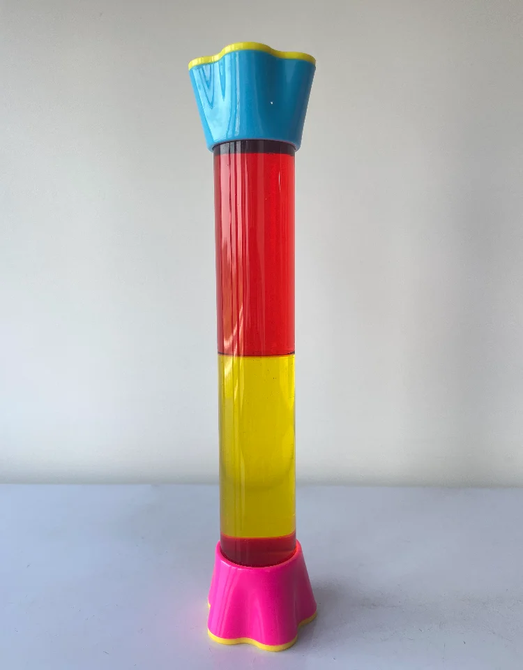 New  Novelty and funny sensory play timer tubes floating liquid hourglass sand timer for kids