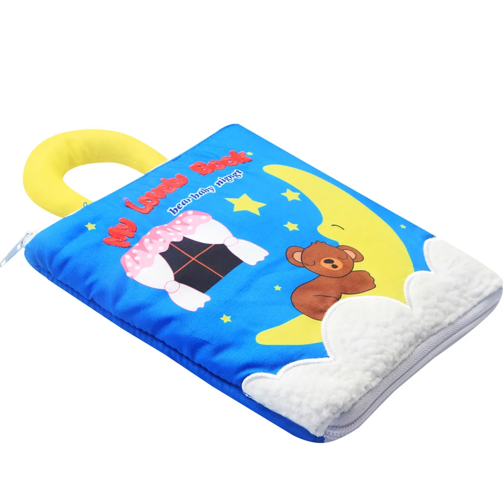 2024 baby soft book sound paper baby touch book crinkle paper baby story books