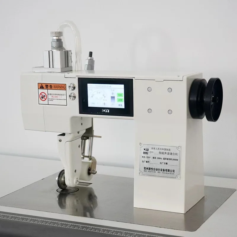 PVC semi-automatic Ultrasonic lace machine for non woven bag