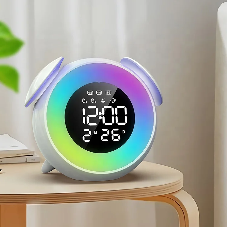 Wake Up Light пробуждения восхода, ночник, умный светодиодный дети светодиодный Будильник