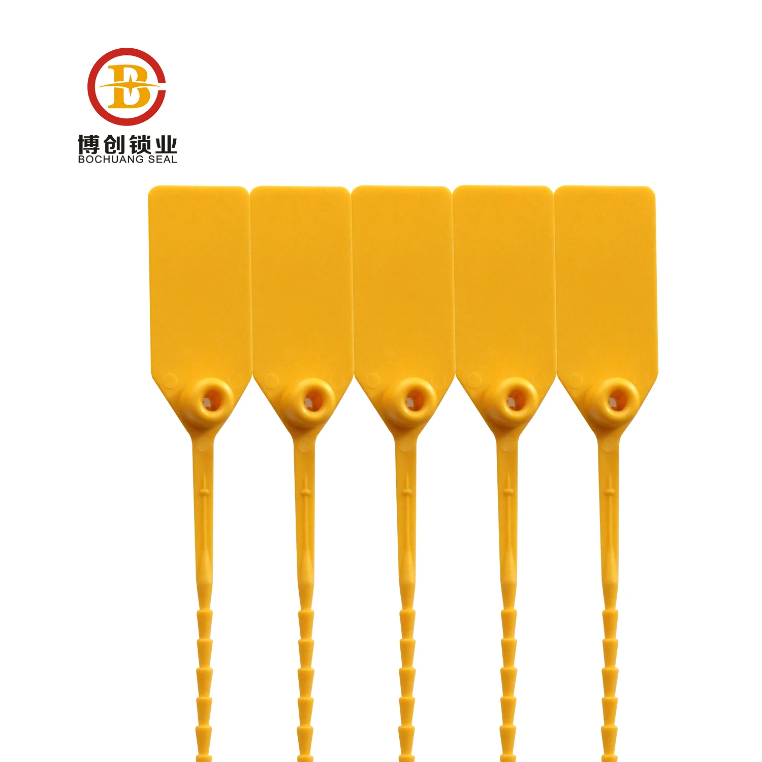 BCP504 plastic container hot seal for shipping factory price security seal plastic bar code
