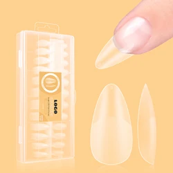 Wholesale good looking pre-numbered harmless 12 sizes 240 pcs clear soft nail gel tips