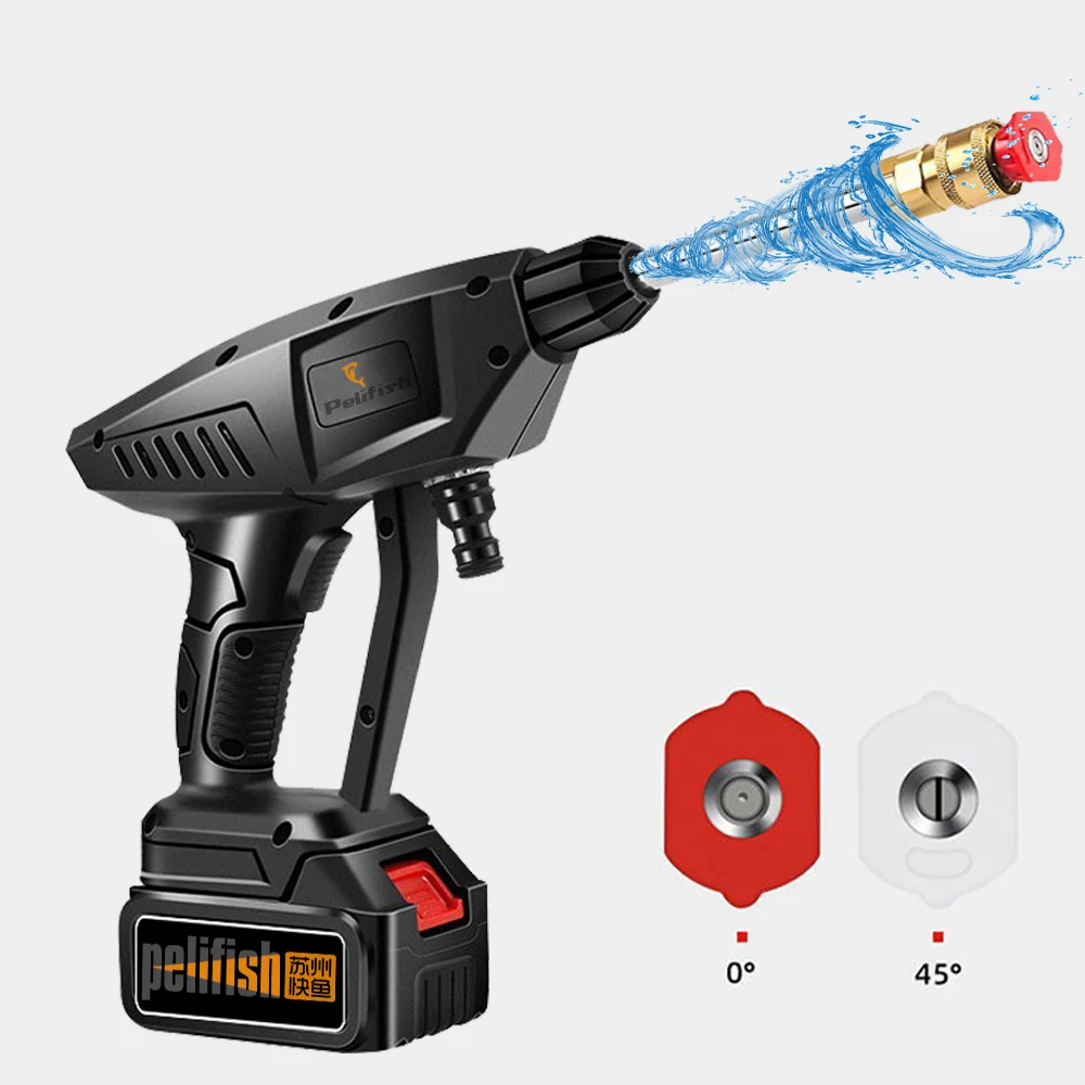 A new type of portable cordless car washing machine with CE certificate, used for car cleaning