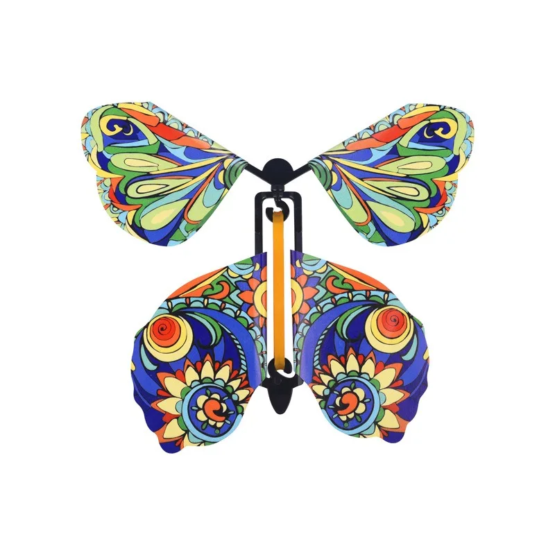 10Pcs Flying Butterfly Prank For Birthday Anniversary Card Gift Joke The Butterfly Flying Children Paper Toys