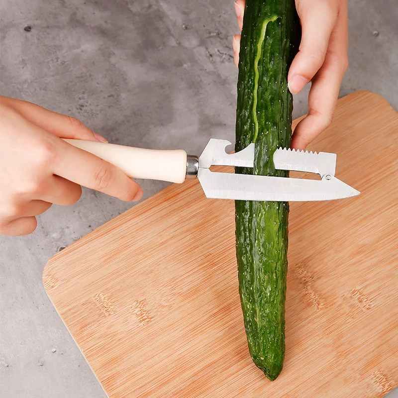 Durable Potato Paring Knife Kitchen Vegetable Tool Grater Peeler