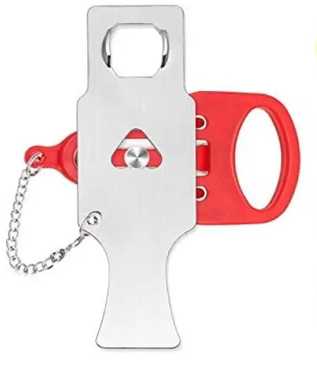 Portable security door buckle lock Temporary house door stop Door stopper Anti-theft lock