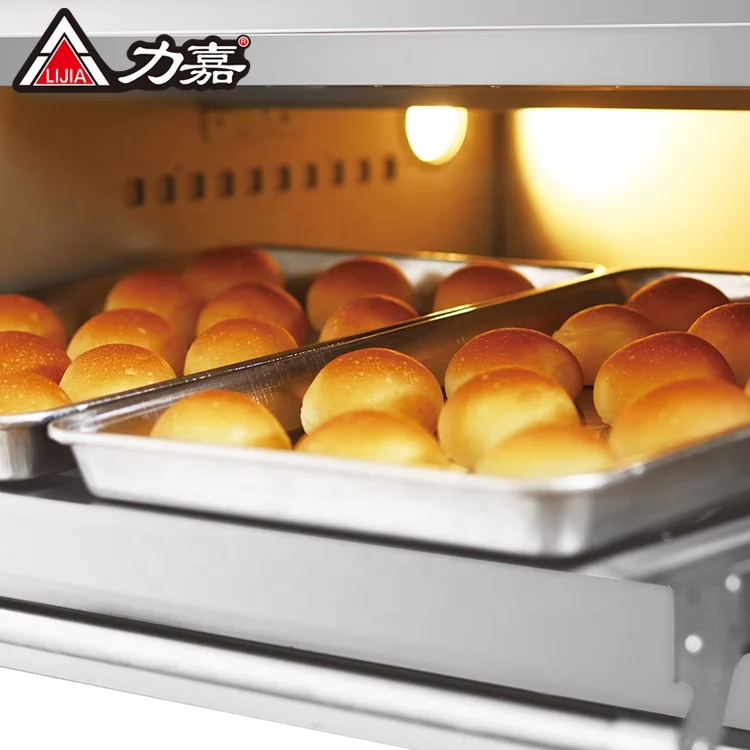 Commercial great quality hotel restaurant double deck electric stone bakery oven for sale