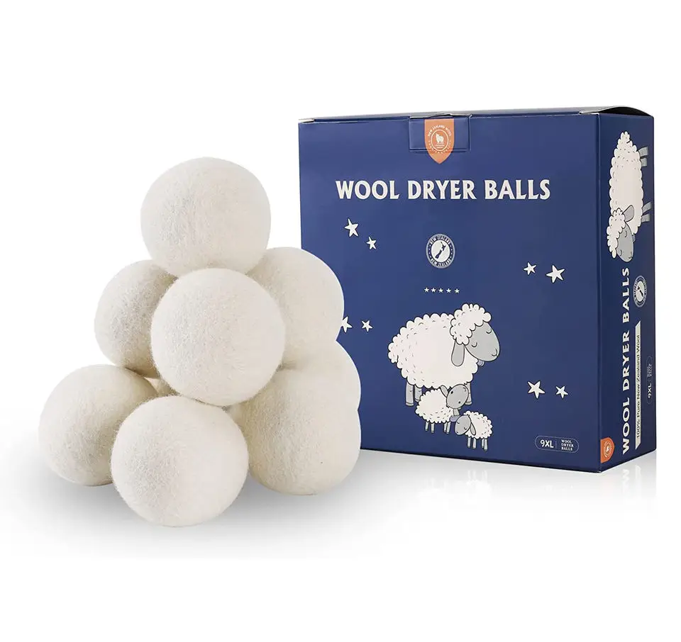 Best Selling Products 2023 New Trending in USA private label Organic Wool Dryer Balls for Laundry Washing Machine
