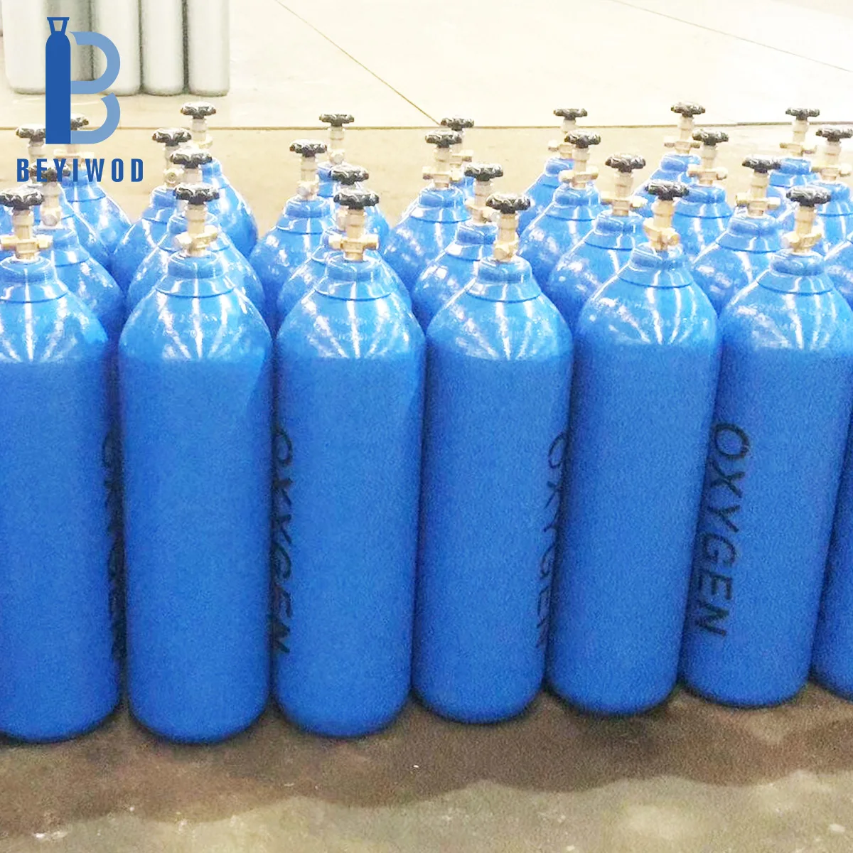 China Factory Price N2 nitrogen O2 oxygen Co2 hydrogen Cylinder 5l 10l Steel Seamless Industrial YA Gas Cylinders