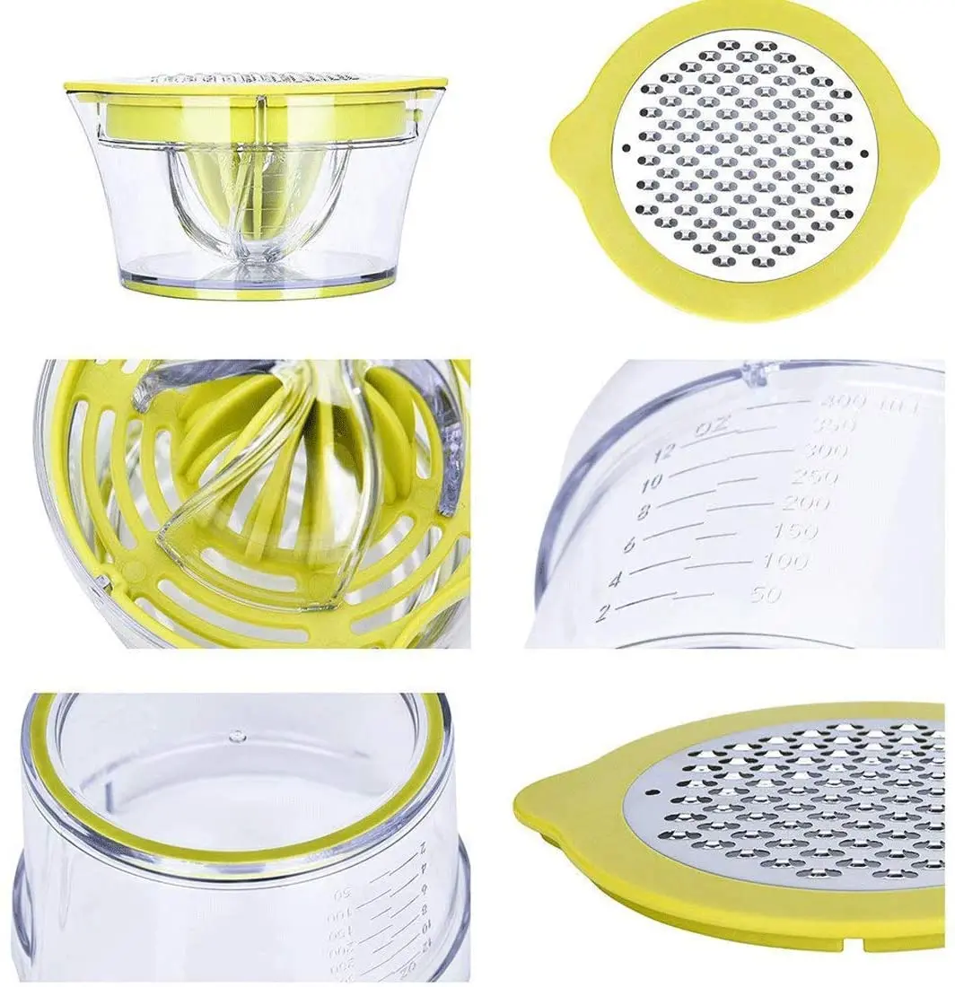 Amazon Hot Selling Manual Juicer Multifunctional Lemon Squeezer Orange Citrus Juicer Within Measuring Cup Fruit Hand Juicer