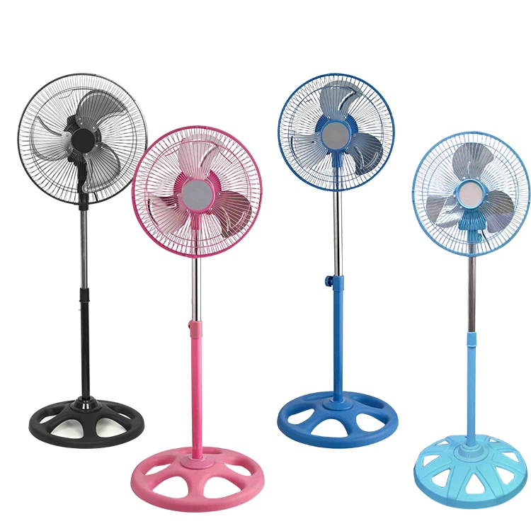 3 aluminum blade Home student dormitory stand fan 10 inch 12 inch