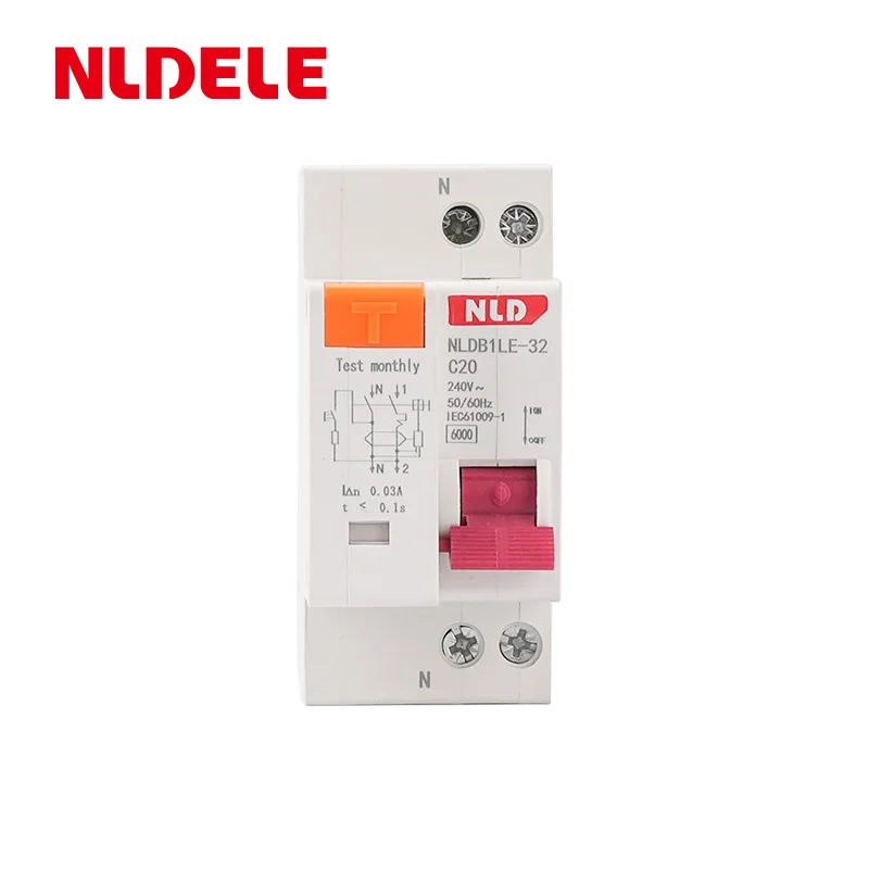Miniature Residual Current Circuit Breaker    RCBO ELCB   earth leakage circuit breaker