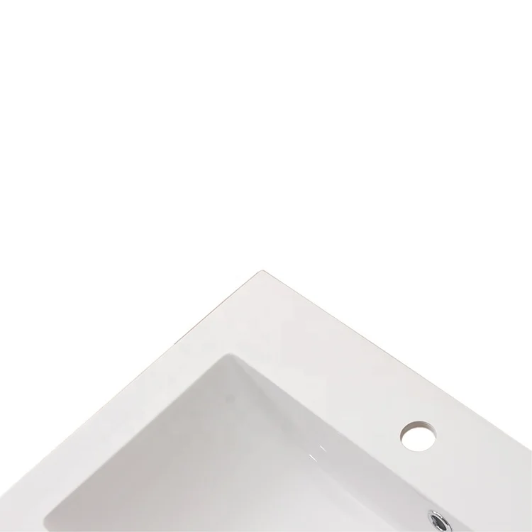 Australian hot selling rectangle resin vanity wash basin