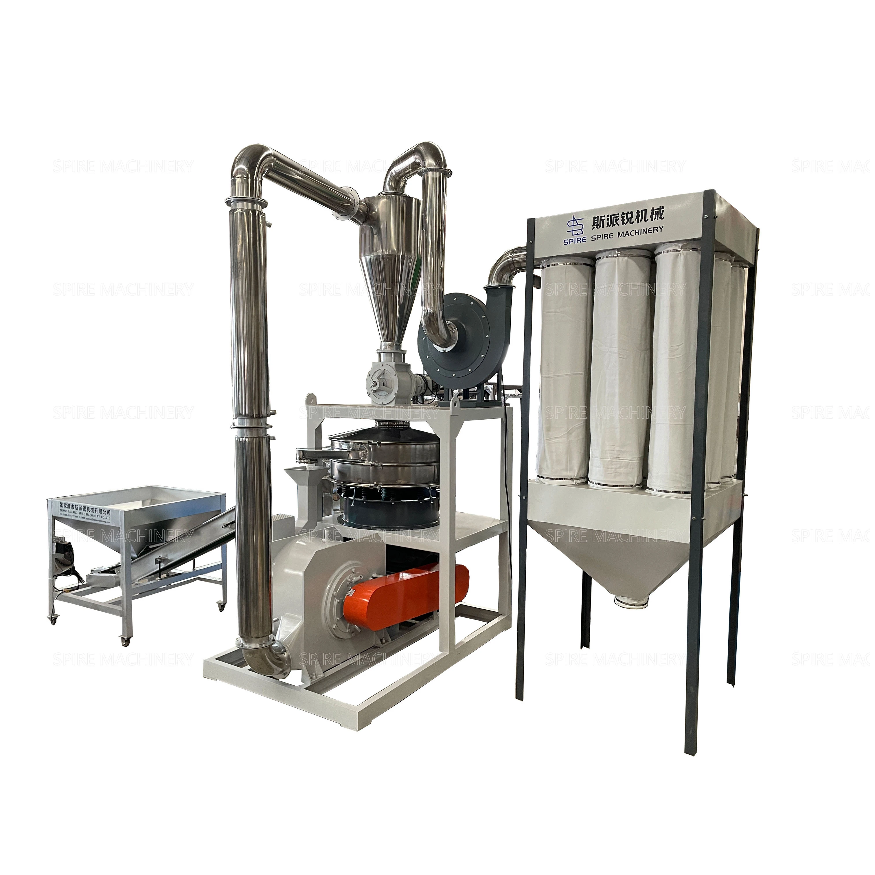 Hot sale Plastic Pvc pipe grinder Pvc Pe Pp Powder Pulverizer  Mill Pulverizing Machine
