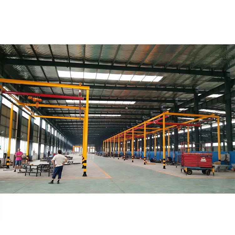 Easy install height adjustable Mobile trackless Jib crane to 5 ton 10 ton